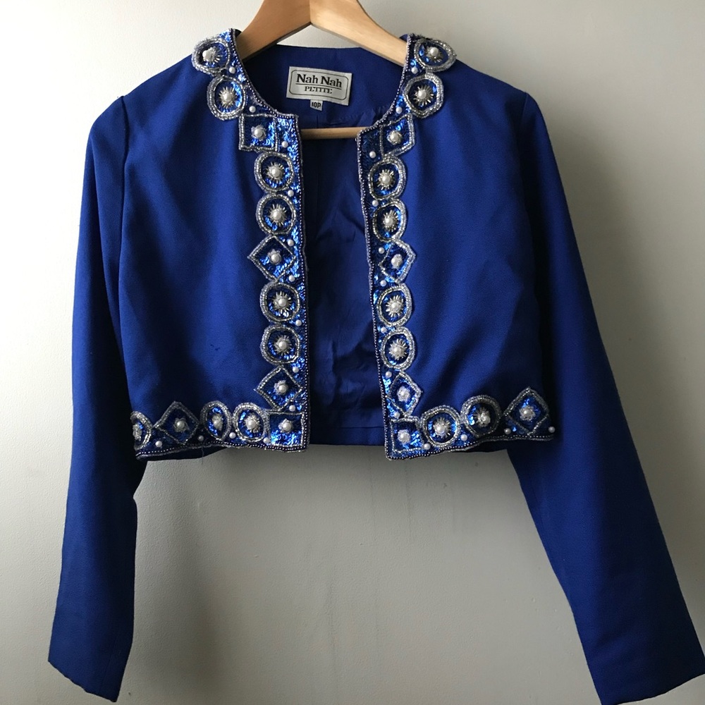 Nah Nah - vintage, 1/4 sleeve blazer